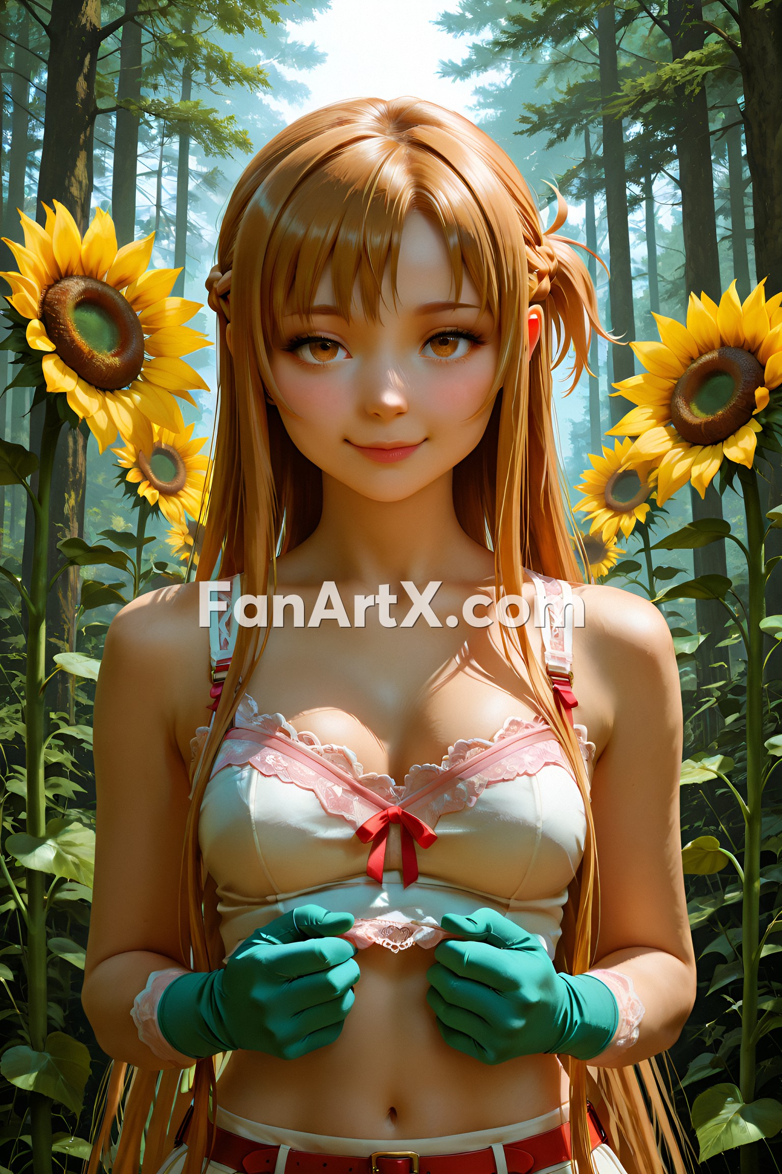 Sao Asuna Yuuki Fanart - Sword Art Online character 7192082